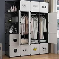 Amazon｜クローゼット ワードローブ 収納ボックス F おしゃれ 組み立て